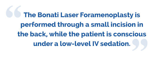 laser foramenoplasty