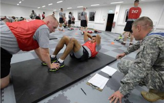 military sit ups